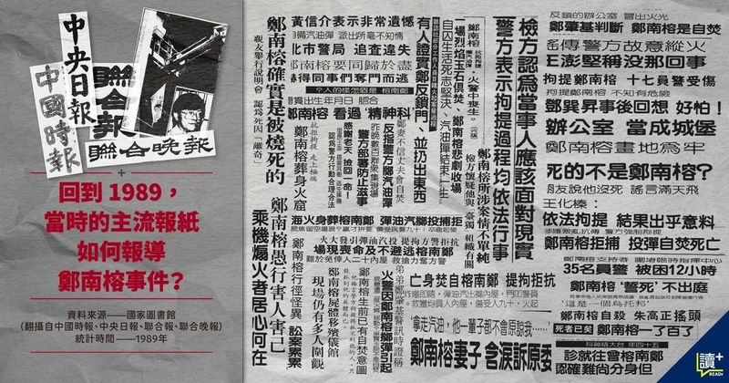 【歷史上的今天】回到 1989，當時的主流報紙如何報導鄭南榕事件？